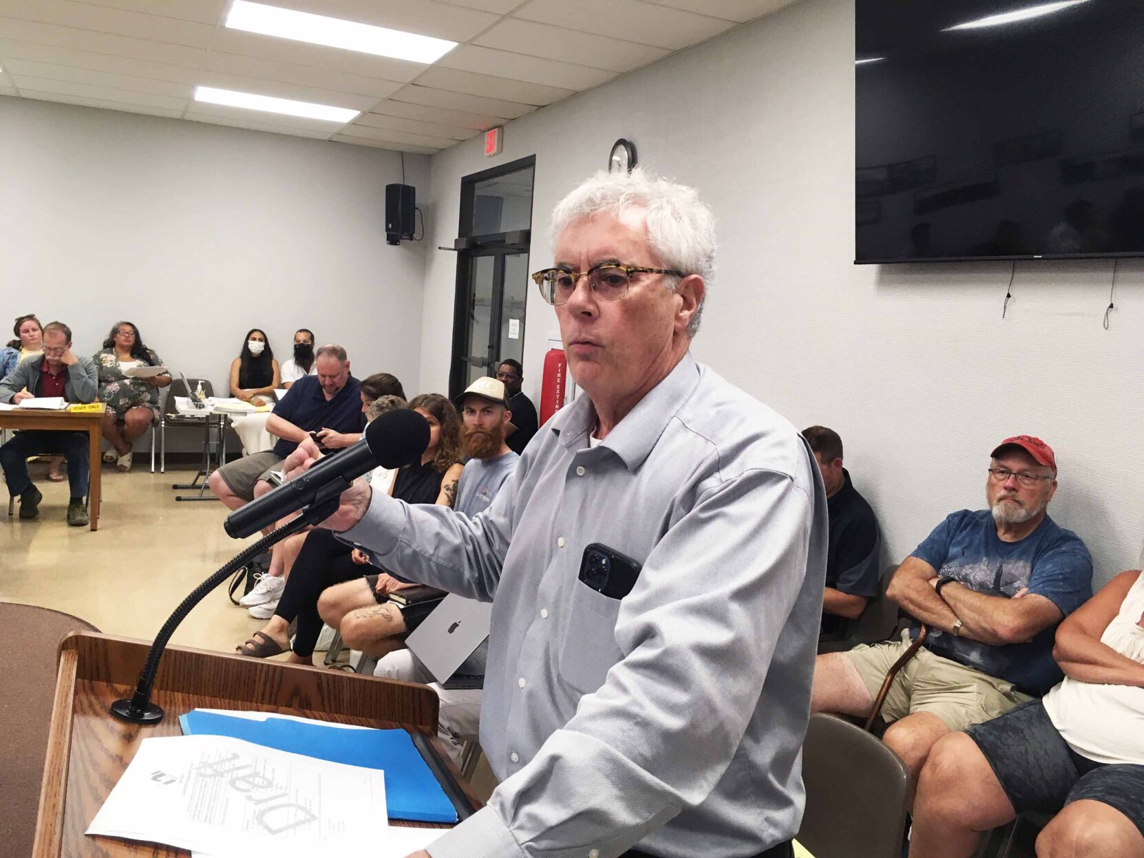 David Thompson former school board president now head of racism task force